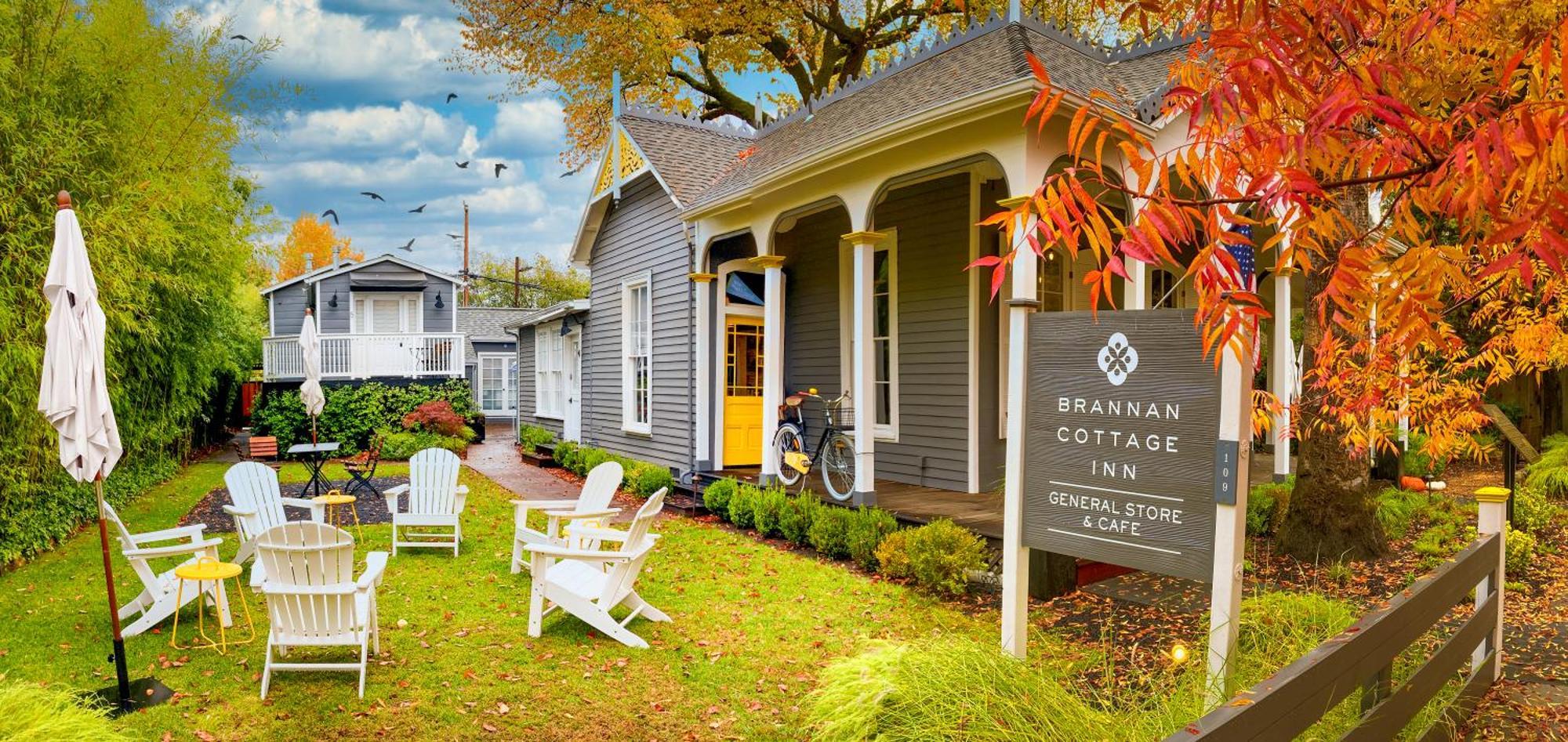 Brannan Cottage Inn Calistoga Bagian luar foto