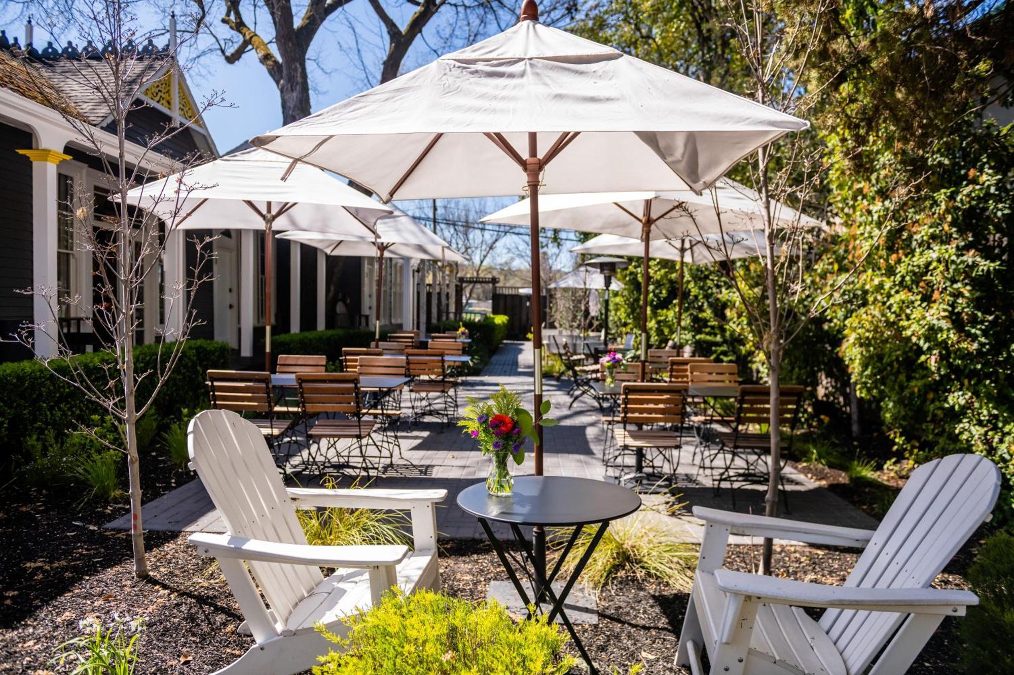 Brannan Cottage Inn Calistoga Bagian luar foto