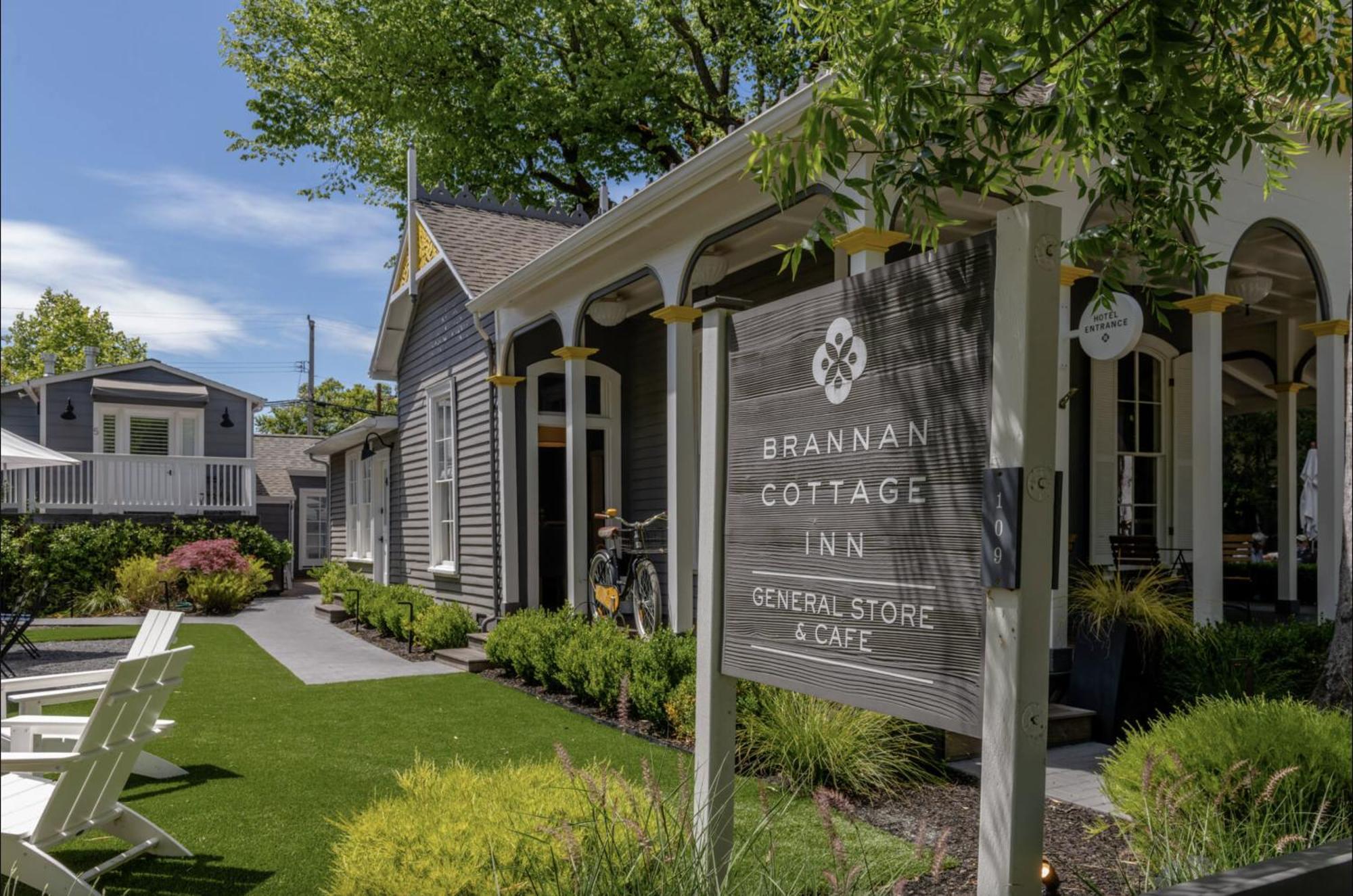 Brannan Cottage Inn Calistoga Bagian luar foto