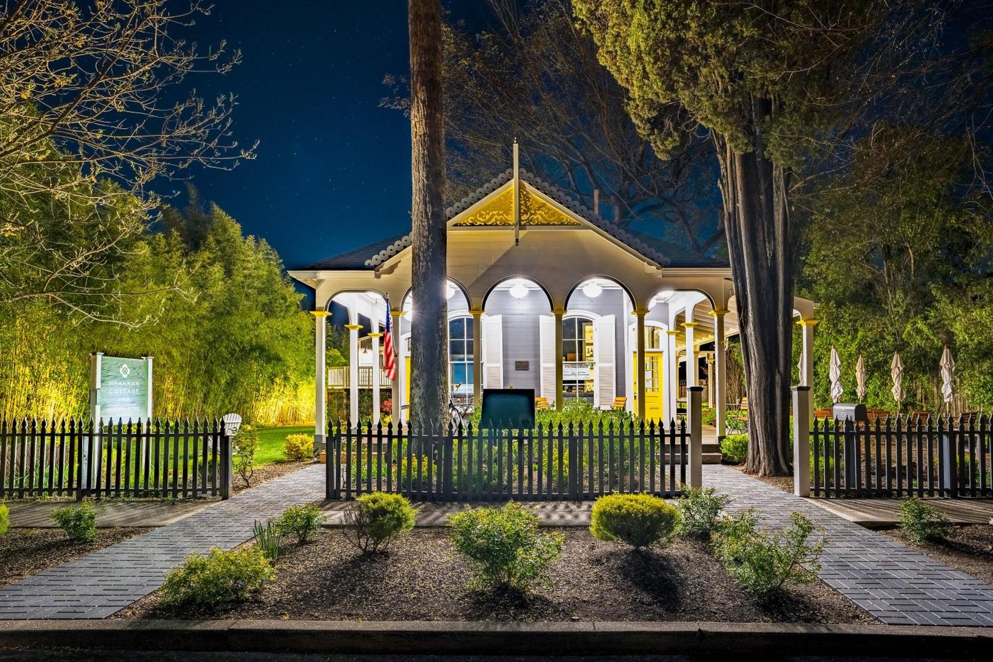 Brannan Cottage Inn Calistoga Bagian luar foto