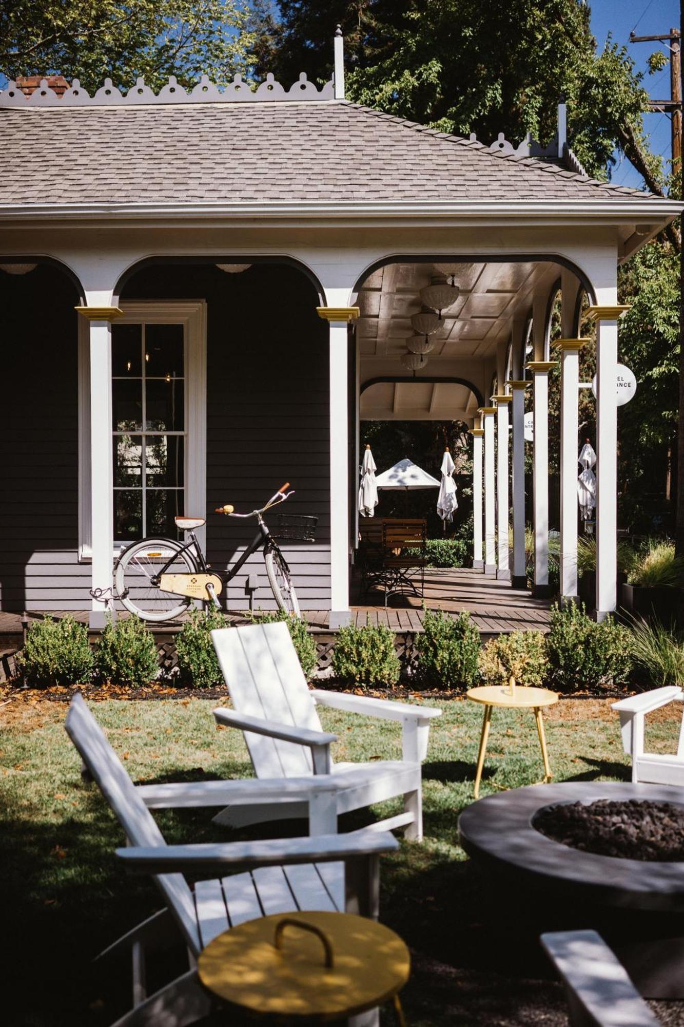 Brannan Cottage Inn Calistoga Bagian luar foto